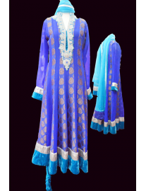 Royal Blue Churidar Suit